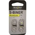Produktbild: Nite Ize MicroLock S-Biner 2 (NI-LSBM-11-2R3)