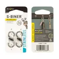 Produktbild: Nite Ize - Karabiner S-Biner MicroLock - Edelstahl - 2Pack