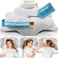 Produktbild: Orthopädisches Memory Foam Kopfkissen für alle Schlaftypen hypoallergen