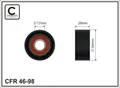 Produktbild: CAFFARO 46-98 Umlenk-/Führungsrolle, Keilrippenriemen für CHRYSLER,MERCEDES-BENZ
