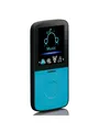Produktbild: Lenco PODO-153BU - Sport MP3/4 Player with Pedometer Sport Earplugs and Sport Wristband - Blue - MP3 Spieler 4 GB