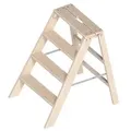 Produktbild: Layher 1055 klappbarer Holzstufentritt 4 Stufen