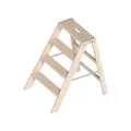 Produktbild: Layher Holz-Stufentritt 1055 / 4 Stufen / Klappbar - Art-Nr: 1055004