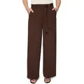 Produktbild: Zero Stoffhose Damen mit Stoffgürtel Gürtel braun 34