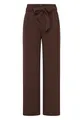 Produktbild: zero Damen Hose mit Stoffgürtel 34, Chicory Coffee