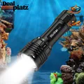 Produktbild: Tauchlampe LED 3600 Lumen Profi Unterwasser Taschenlampe für Outdoor Abenteuer