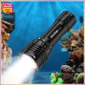 Produktbild: Tauchlampe LED 3600 Lumen Profi Unterwasser Taschenlampe für Outdoor Abenteuer