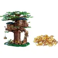 Produktbild: LEGO Ideas Baumhaus mit 3 Kabinen und Blättern, großer Modellbausatz für Teenager ab 16 Jahren 21318