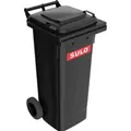Produktbild: SULO Müllgrossbehälter 80 l HDPE anthrazitgrau fahrbar, nach EN 840 (80 l) (1093327)