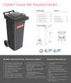 Produktbild: SULO Mülltonne 60 80 120 240 360 Liter - deutsche DIN Straßenstellung
