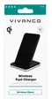 Produktbild: VIVANCO Wireless Fast Charger, Stand Alu, QI Induktions-Ladegerät, #1907204