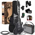 Produktbild: Pyle E Gitarre – Electric Guitar Set – E Gitarre Set mit Elektrische Gitarre, E-Gitarre Verstärker, Gitarren Tasche, Saiten, Gurt, Stimmgerät...