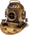 Produktbild: Taucherhelm Marine 18cm Tiefsee Taucherglocke Dekoration Helm Antik-Stil