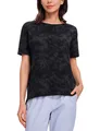 Produktbild: Damen Sport Top Fitness Kurzarm Leichte Sommer Loose T Shirt Atmungsaktiv Bau...