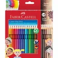 Produktbild: 112819 FABER-CASTELL Buntstift Jumbo Grip Skin Tones 18+6 ~D~