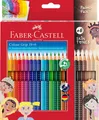 Produktbild: Faber-Castell Colour Grip 112819 Colouring Pencils Set of 24 Including 6 Skin-Co