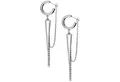 Produktbild: Wildcat Paar Ohrstecker Little rockin´Triangle Earstuds - Silber, Chirurgenstahl 316L - wasserfest, langlebig, hautverträglich
