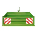 Produktbild: Heckcontainer Heckmulde Kippmulde Mulde Kippcontainer 1500 S / K1- grün