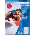 Produktbild: Herma Fotohüllen 7586 Fotophan, 10 x 15cm, A4, 10 Hüllen für je 4 Fotos, Querformat, weiß