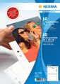 Produktbild: 1 x HERMA 7586 Fotohüllen Sammelhüllen Fotophan 10x15cm weiß quer 10 Hüllen