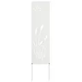 Produktbild: vidaXL Garten Sichtschutz-Leinwand Weiß 32 x 140 cm
