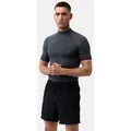 Produktbild: DANISH ENDURANCE Businessshirt Compression SS (2-St) Herren Kompressions-Kurzarm, Atmungsaktiv & Schnelltrocknend grau L