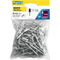 Produktbild: Set Mit 100 Aluminiumnieten Durchm.4,8 X H.16 Mm Rapid Rapid
