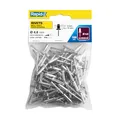 Produktbild: Rapid Blindnieten Aluminium Standard Ø 4,8mm, 9-12mm Klemmbereich, 100 Stück pro Beutel, für Blindnietzangen
