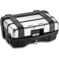 Produktbild: GIVI Trekker 33 Koffer Satz Monokey mit Alu Cover, schwarz-silber