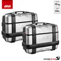 Produktbild: GIVI TRK33PACK2 Monokey Trekker Mittel- und Seitenkoffer/Topcase aus Aluminium
