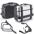 Produktbild: GIVI TRK33 Seitenkoffer + Träger für HONDA X-ADV 750 2024-2025 33LT Aluminium