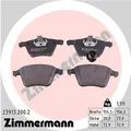 Produktbild: ZIMMERMANN 23913.200.2 Bremsbelagsatz, Scheibenbremse für AUDI SEAT VW