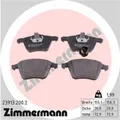 Produktbild: ZIMMERMANN Bremsbeläge Bremsbelegsatz vorne für VW Golf VII Scirocco Audi TT