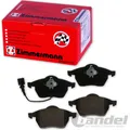 Produktbild: ZIMMERMANN SCHEIBENBREMSBELAG für AUDI A3 TT SEAT LEON VW GOLF VI VII SCIROCCO