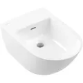 Produktbild: Villeroy und Boch Subway 3.0 Wand-Bidet 44700001 37,5x56cm, 1 Hahnloch, mit Überlauf, weiß
