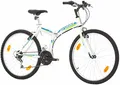 Produktbild: Multibrand Probike Folding 26 Zoll Klapprad Faltrad 18 Gang, Herren-Fahrrad & Damen-Fahrrad, geeignet ab 160-180 cm (Grün-Grau1)