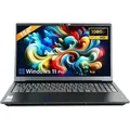 Produktbild: Lenovo - Laptop mit Intel Celeron N4500 2x2.80 GHz - 15.6 Zoll Full HD - 16GB RAM - 512GB SSD - Bluetooth - USB 3.2 - WLAN - Win 11 Pro - Greed Tasche - Schwarz