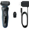 Produktbild: Braun 51-b1000s Rasierapparat Deklingenrasierer Deklingen-trimmer Schwarz, Blau