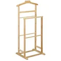 Produktbild: Relaxdays Herrendiener 10032180, braun, 47 x 98,5 x 36cm, Bambus