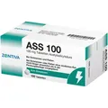 Produktbild: ASS 100 Acetylsalicylsäure 100 mg Tabletten 100 St