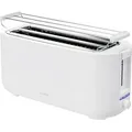 Produktbild: Bomann® Toaster 4 Scheiben | Langschlitztoaster mit Auftau-/Aufwärm-/Schnellstoppfunktion | mit Brötchenaufsatz | TA 6070 CB weiß - Weiß