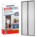 Produktbild: tesa INSECT STOP Magnetvorhang - selbstschließend - Insektenschutzvorhang mit Magneten für Balkon- und Terrassentüren - zur einfachen Montage ohne Bohren - 2,2 m x 1,0 m