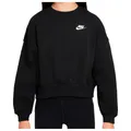 Produktbild: Nike - Girl's Club Fleece Boxy Crew-Neck Sweatshirt - Pullover Gr S schwarz