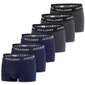 Produktbild: Jack & Jones Boxershorts Herren Retroshorts 6er Pack Basic Trunks (Vorteilspack, 6-St) Unterhosen mit Stretch bunt XXL