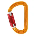 Produktbild: Petzl Sm D TWIST-LOCK Alu Karabiner Asymmetrisch 2-fach Automatik Klettern