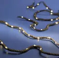 Produktbild: Tau 400 cm mit LED Beleuchtung - warmweiß / 60 LED - Batterie betrieben (4m / 60 LED)