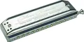 Produktbild: Hohner Silver Concerto C Mundharmonika C-Dur chromatisch Harp Etui Silber