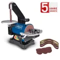 Produktbild: Scheppach Band- und Tellerschleifer BTS700 inkl. Schleifbänder/Schleifpapier-Set