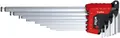 Produktbild: Wiha ErgoStar - Inbusschlüssel-Set - 10 Stücke - in Halter (37351)