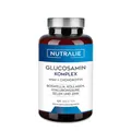 Produktbild: Glucosamin Chondroitin, MSM und Kollagen mit Hyaluronsäure, Boswellia, Selen und Zink – 120 Tabletten Glucosamin Complex Nutralie